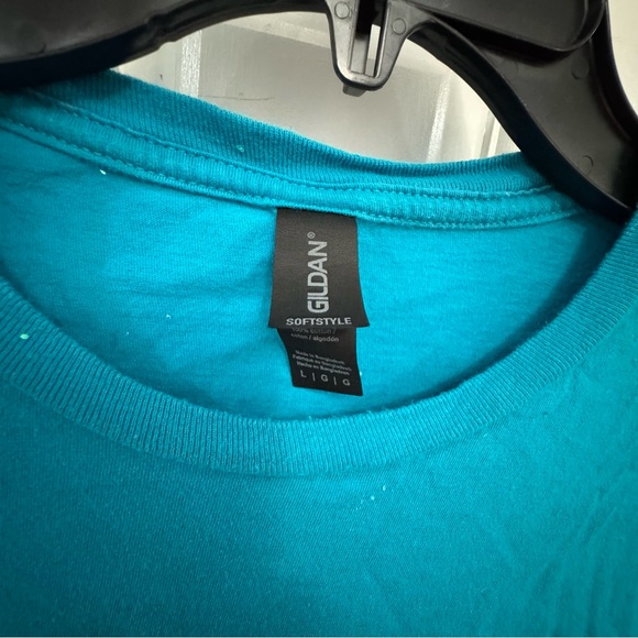 Caffeine Queen Graphic Tee – Skeleton Coffee Shirt – Size Large - Picture 4 of 4